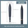 Carbon Steel Threaded Arrowhead Weights for Traditional Archery