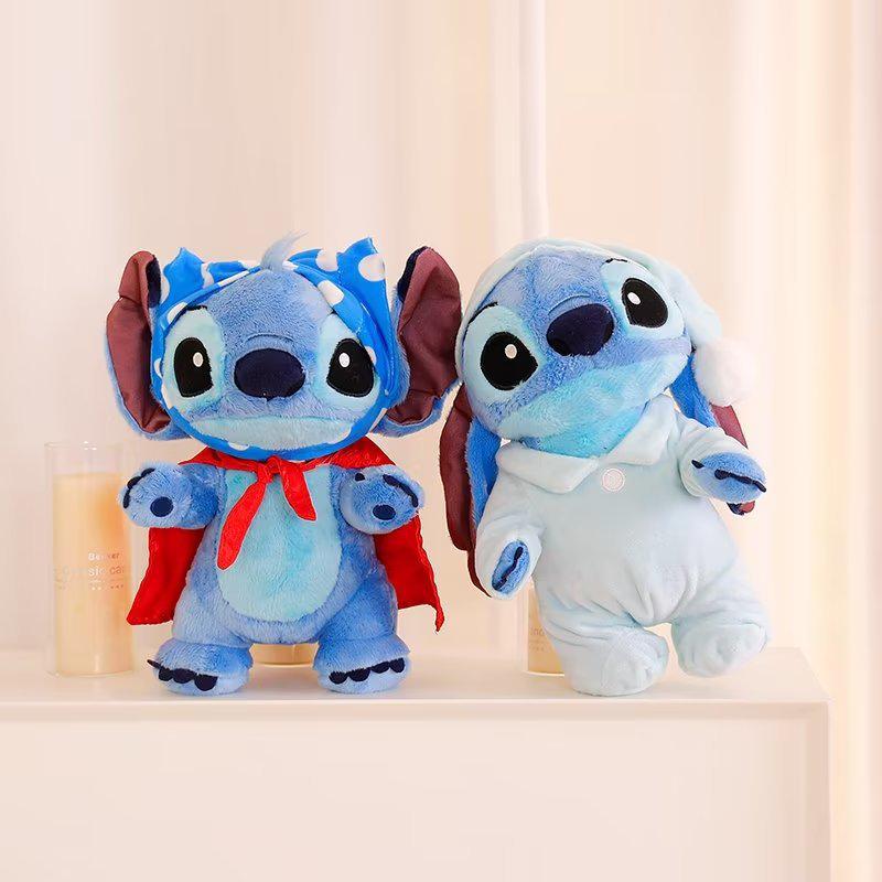 Pajama Cape Stitch Plush Doll - Cute Lilo & Stitch Gift for Girls