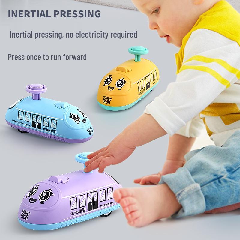 Children's Educational Inertia Cars: High-Speed Rail, Subway, Cartoon Bus