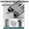Toilet Bidet Shower Head Double Outlet Angle Valve of Bathroom Accessories Bidet Toilet Seat Toilet Bidet Sprayer Set