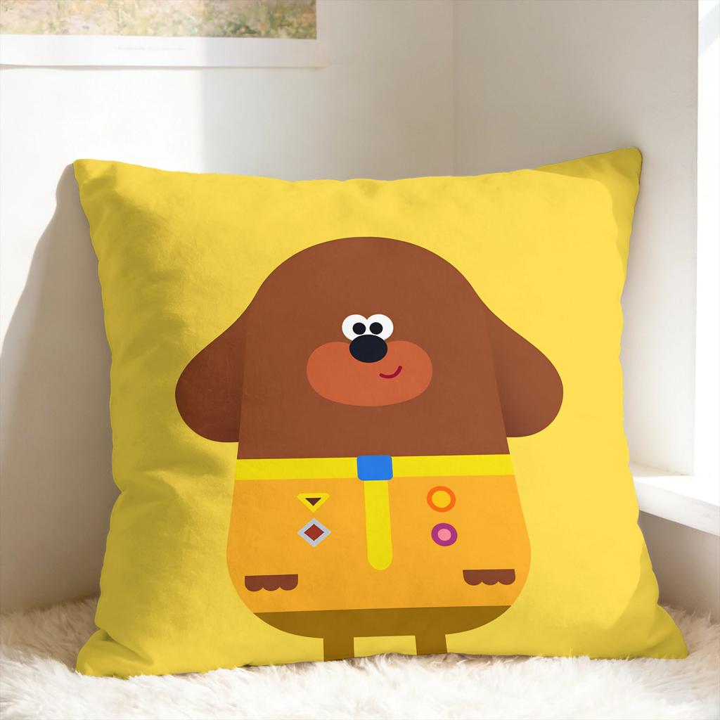 Pillow Case Hey-D-Duggees Soft Pillow Cover For Sofa Bedroom Home Decor Kawaii Pillowcases