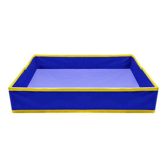 Folding Cloth Sand Tray Tear-Resistant Waterproof Portable Kids Beach Toys Storage Tray