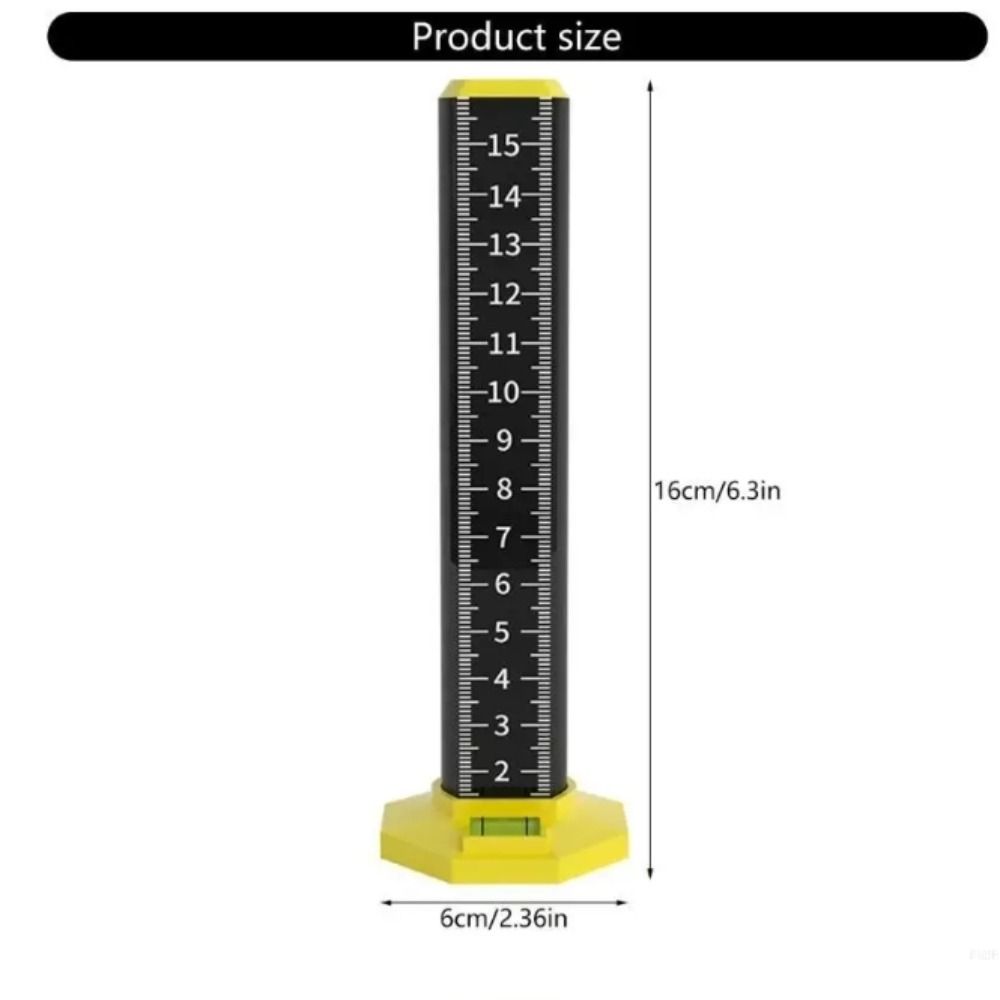 Light Steel Ceiling Leveling Ruler Graduated Scale Wall Lay Tool  Construction Site