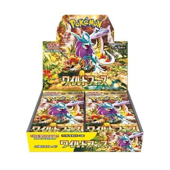 Pokemon Card Game Scarlet Violet Expansion Pack Wild Force Box