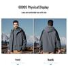Jeep Men's 3-in-1 Windproof Hooded Outdoor Jacket