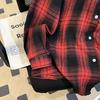 Unisex Retro Plaid Long-Sleeve Shirt - 2025 Autumn/Winter Trendy Scoundrel Style