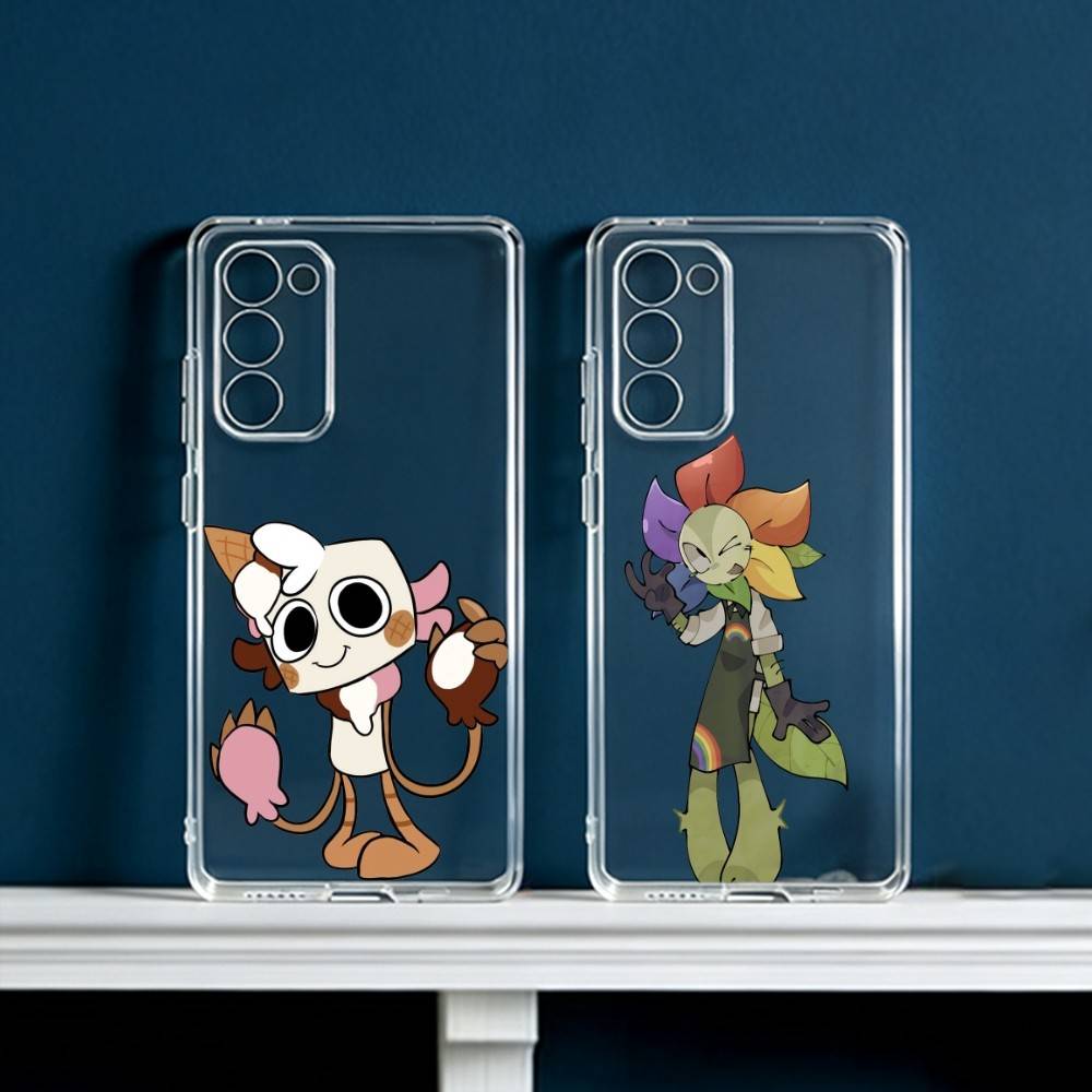 Game D-Dandys W-World Phone Case For Samsung Galaxy S24 S25 S23 S22 S21 Plus S24 S25 Transparent Cover Case