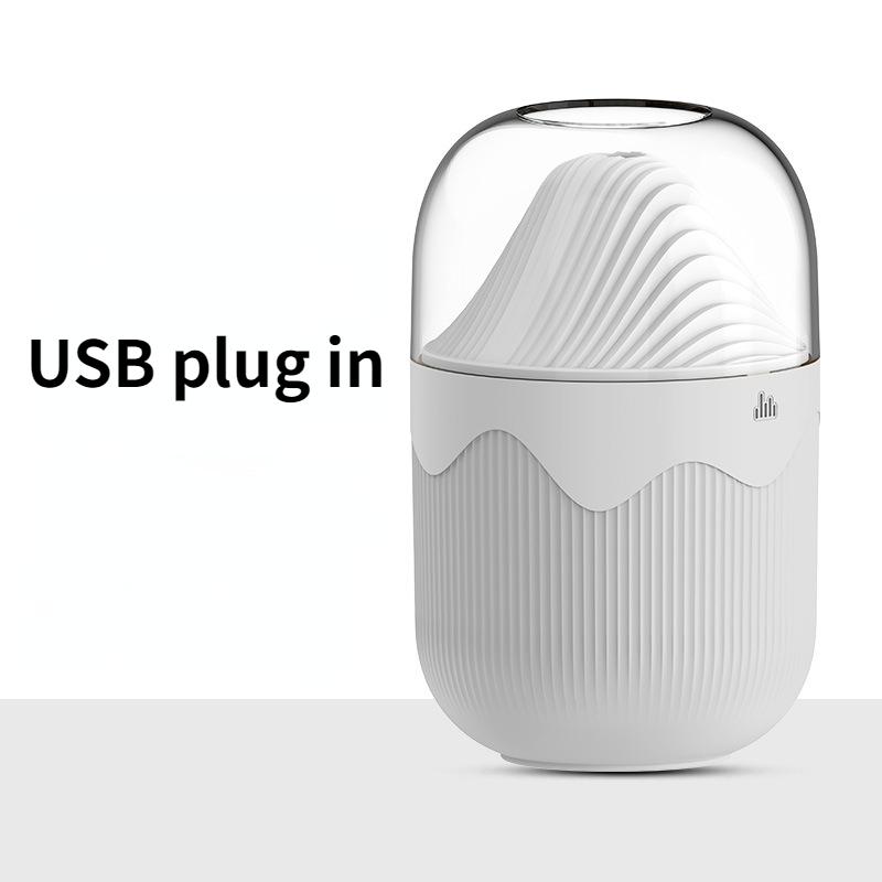 

Mi Fan портативный мини-диффузор аромата USB увлажнитель воздуха эфирное масло ночник холодный 300 мл распылитель для домашнего подарка White-USB plug in