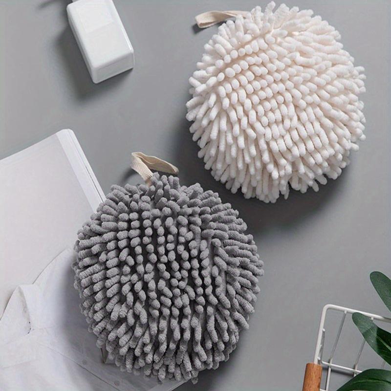 1pc Absorbent Hand Wipe Balls, Hanging Kitchen Hand Wipers, Handy Reusable Handkerchiefs