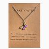 Women Necklace Butterfly Shape Good Workmanship Creative Alloy Women Pendant for Gift