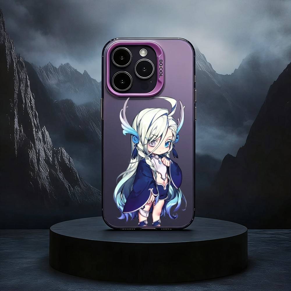 

Game M-Maple S-Story-MS Phone Case For iPhone17,16,15,14,13,12,11 Plus,Pro Max Black Candy silver phone case iPhone17promax