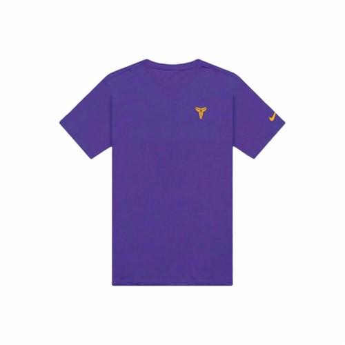 

Nike Однотонная мужская футболка с круглым вырезом и коротким рукавом, цвет: фиолетовый EU XL фиолетовый