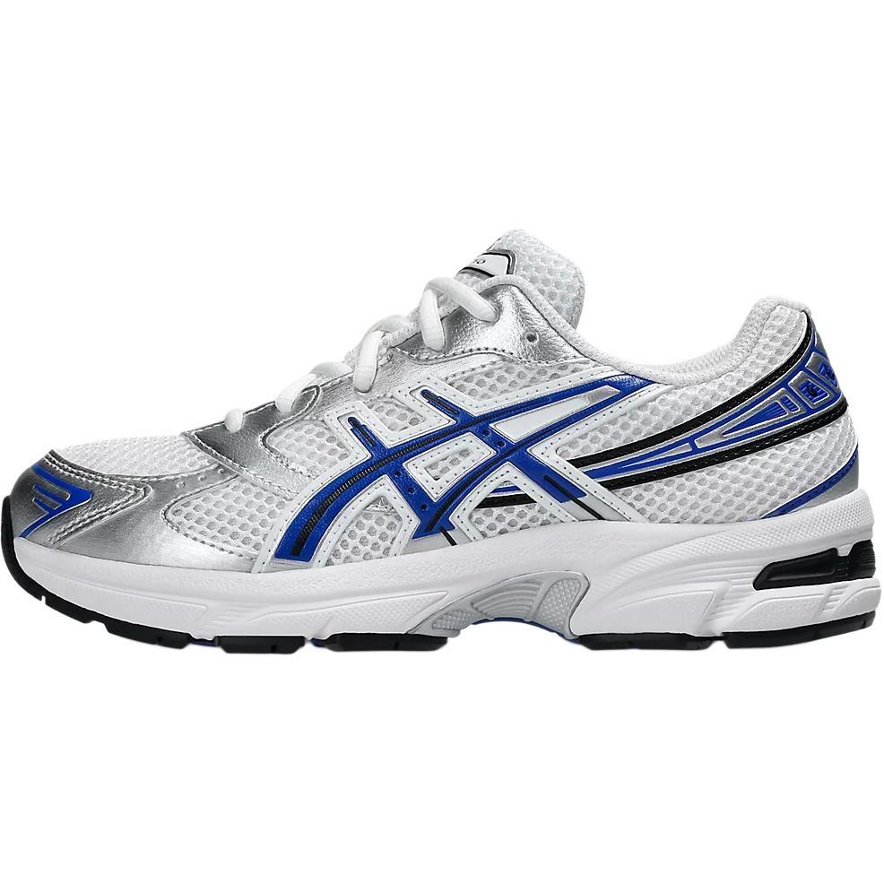 (GS) ASICS Gel-1130 White Blue Kids 1204A169-102 EU 36