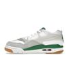 Air Jordan 4 RM Pine Green Unisex Sneakers White Neutral-Grey Wolf-Grey FQ7939-103