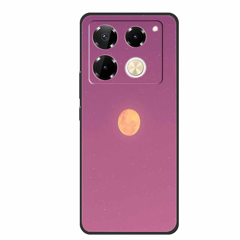 For Infinix Note 40 Pro 5G Case TPU Soft Silicone Cover Phone Cases for Infinix Note 40 40pro 4G Flowers Lovely Coque Fundas