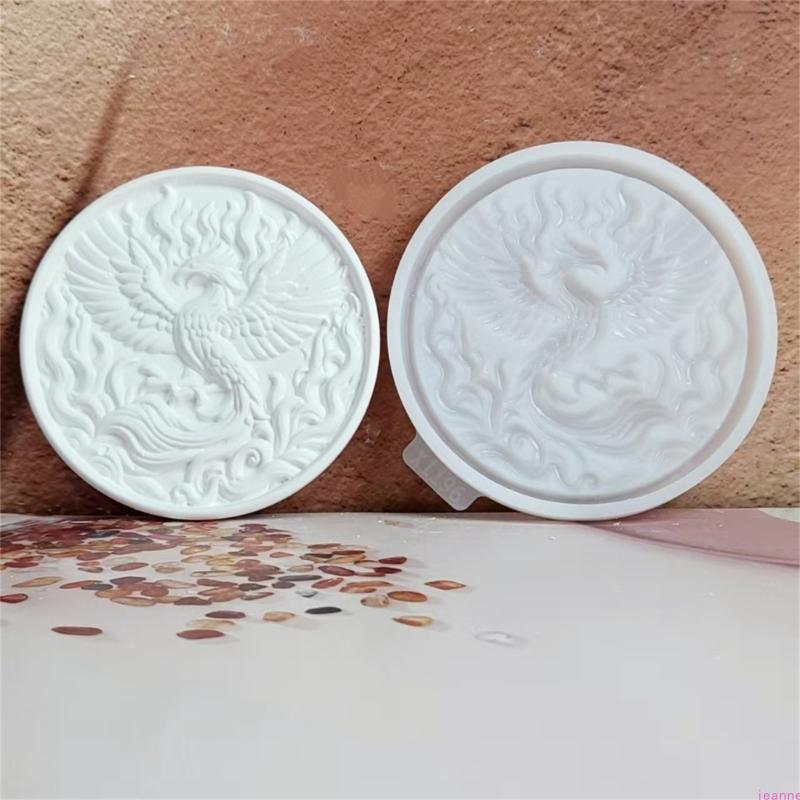 Wall Art Decors Mold Phoenixes Silicone Mold,Phoenixes Resin Mold for Epoxy Casting Wall Hanging Decors,Art Craft,Home Decors