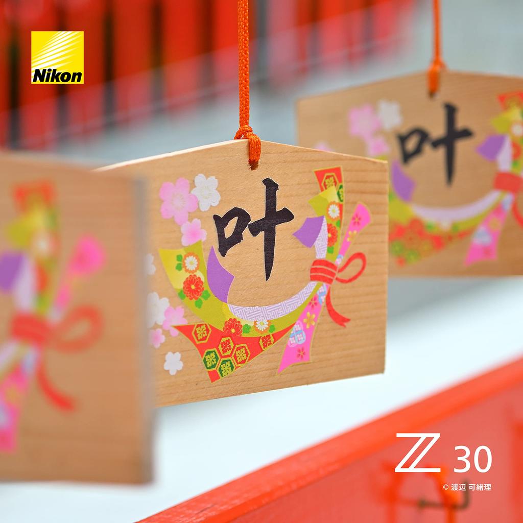 Nikon Z30 Mirrorless Camera with 16-50 VR Lens Kit, Z-Mount APS-C, VideoVlogging, Image Stabilization, Black