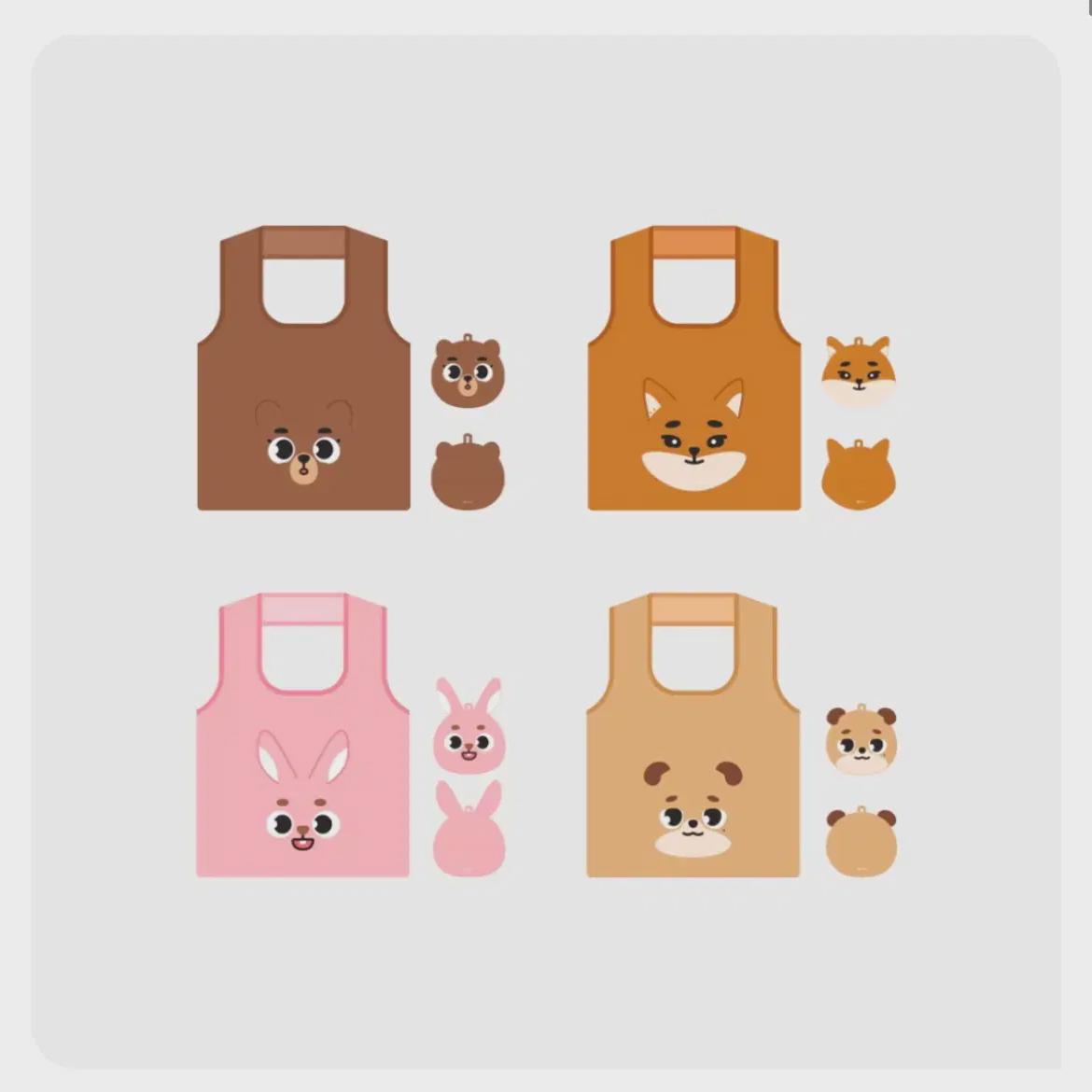 

Многоразовая сумка Daysix Denimals
