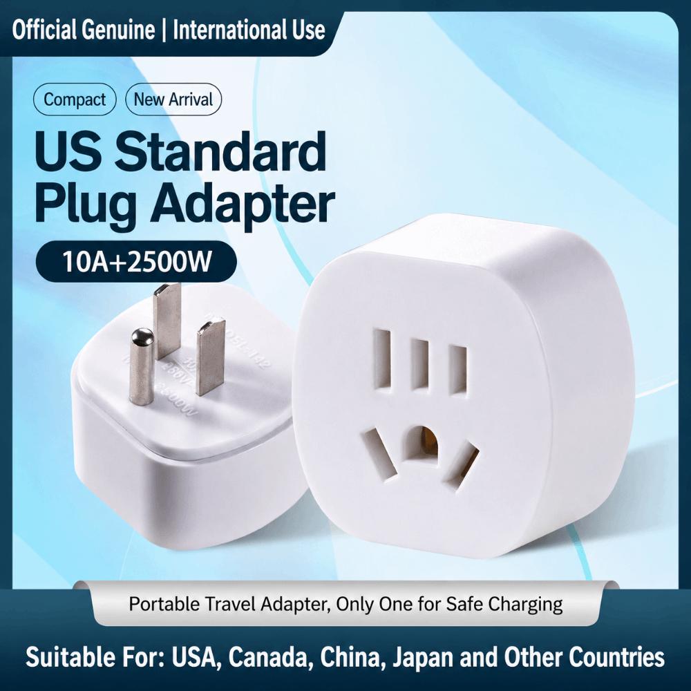 Flame Retardant Travel Plug Converter Fast Charging Worldwide Power Socket  International Trips