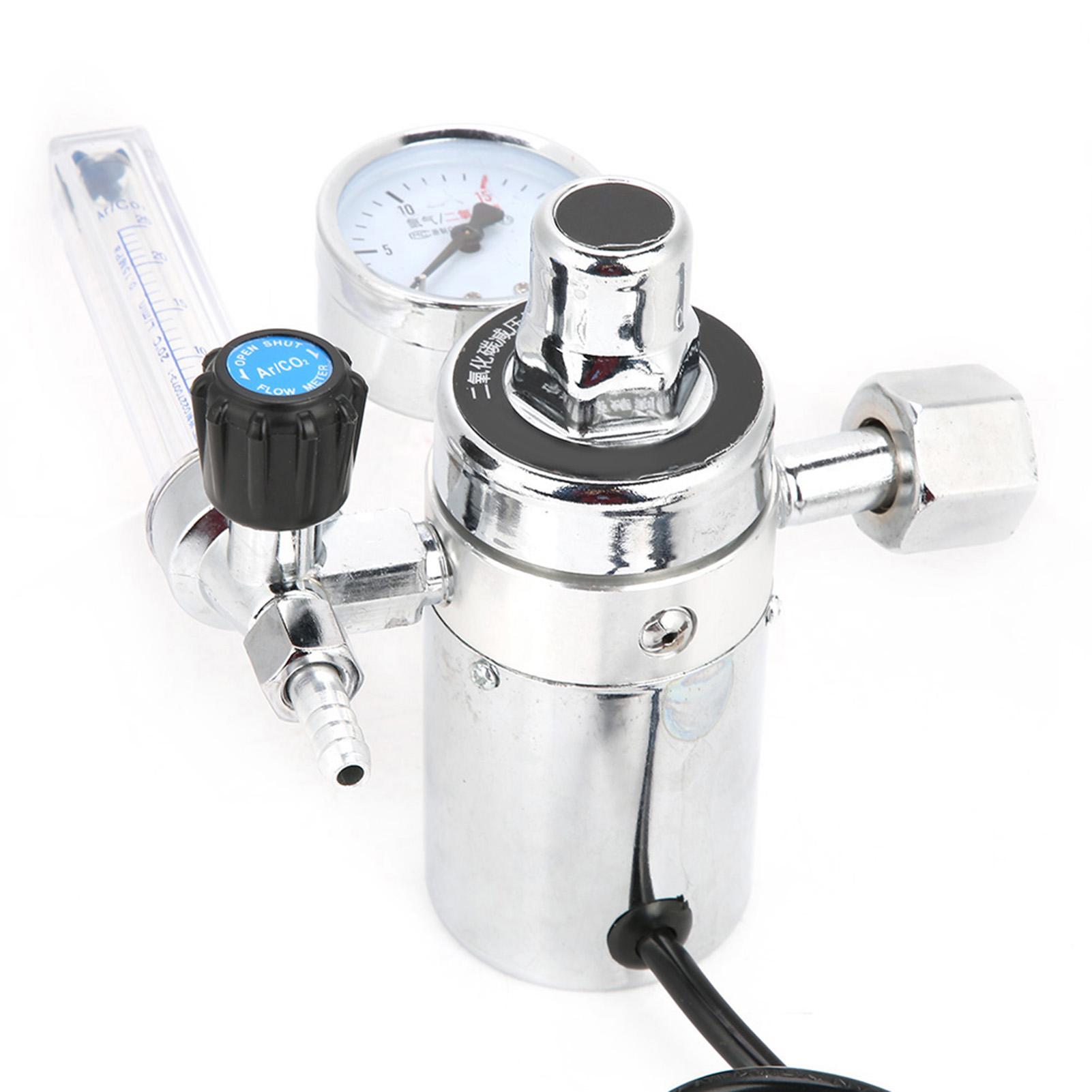 

Редуктор давления углекислого газа, регулятор CO2, манометр для сварочных работ 36V