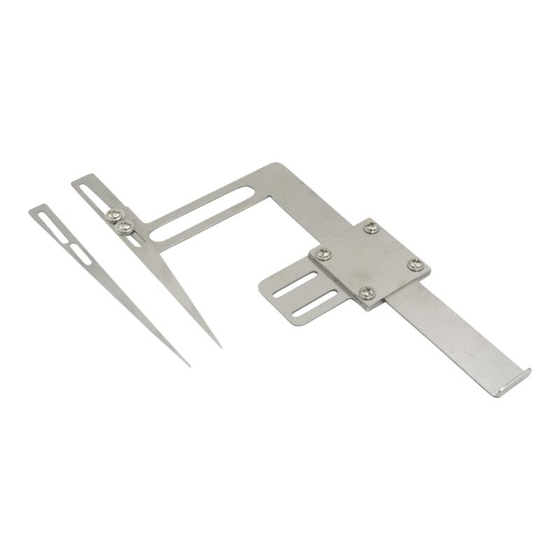 Professional Garment Sewing Tool Metal Beveler Tool For Precisely Bias Edging Trimming On Pants Trousers And Clothing