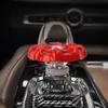 Car One Key Start Button Valve Decor Accessories Central Control Rotation One Click Start Button Industrial Valve Decoration