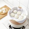 10PC Cotton Steamer Cloth Square Filter Cloth High Density Curd Soybean Milk Cloth Kitchen Filter Residue Gauze Insulation Cover