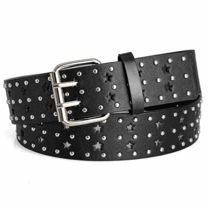 Five Pointed Star Hollow Belt Casual Jeans Fashionable Decorative Belt