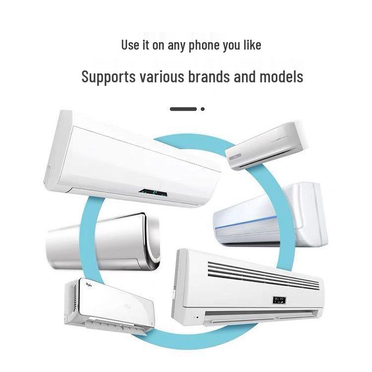 Cartoon PEVA Washable Dustproof Air Conditioner Cover - Wall-Mounted Full Wrap Indoor Protection Cloth