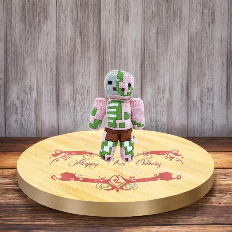 Soft And Cute Plush Minecraft Characters Enderman Creeper Zombie Parrot Dolphin Axolotl And More!
