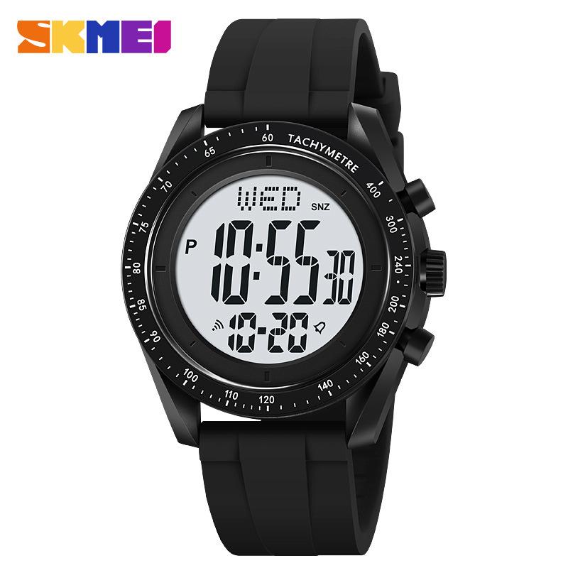 Single display electronic watch waterproof outdoor sports timing male students hot selling trend fashion