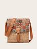 Fashion Cork Women's Bag Guochao RPET Bark Shoulder Crossbody Flip, Computer Bag Bag, Custom