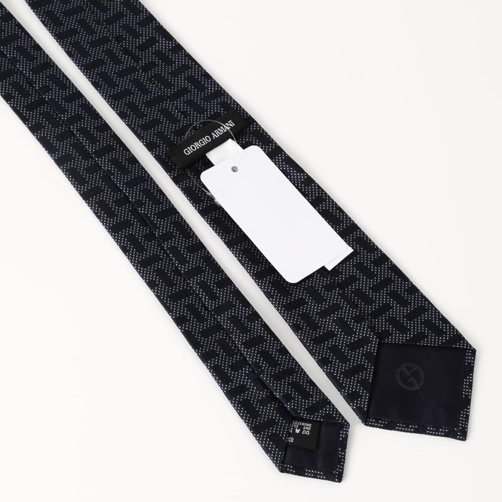 Emporio Armani Giorgio Armani Tie GA04 Navy Men's (GA04-20 GAU-ALL-VARIOUS) [Used]