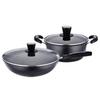 Faust Black Diamond Maifan Stone 2-Piece Cookware Set