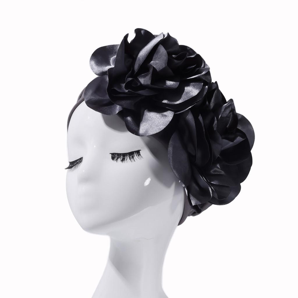 Womens Large Floral Head Wrap With Logo For Autumn Celebrations