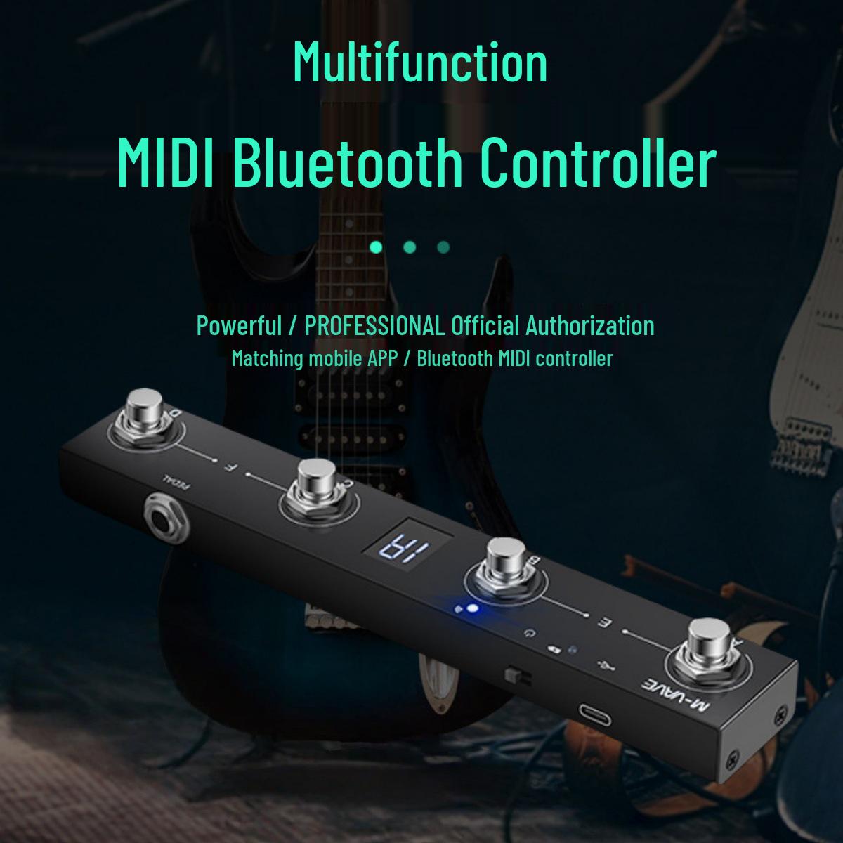 M-VAVE Chocolate MIDI Bluetooth Music Controller & Page Turner Chocolate MIDI