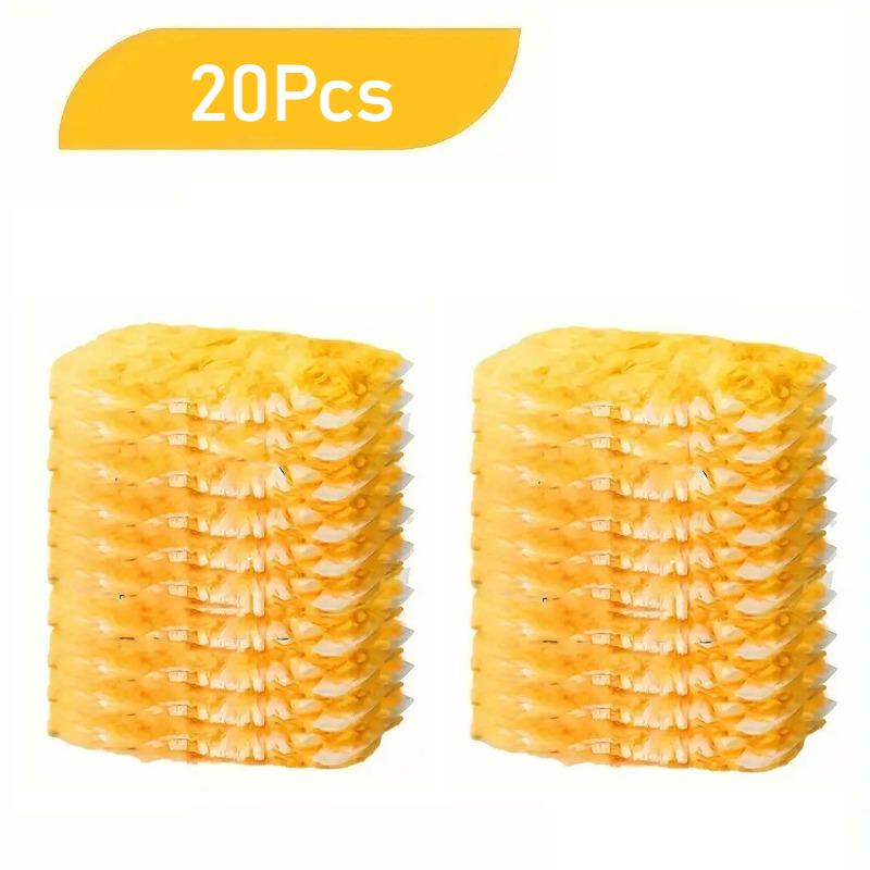 Disposable Duster Refills with Handle Replacement Heads Double Sided 360 ° Electrostatic Dusters Desktop Dust Removal Clean Tool