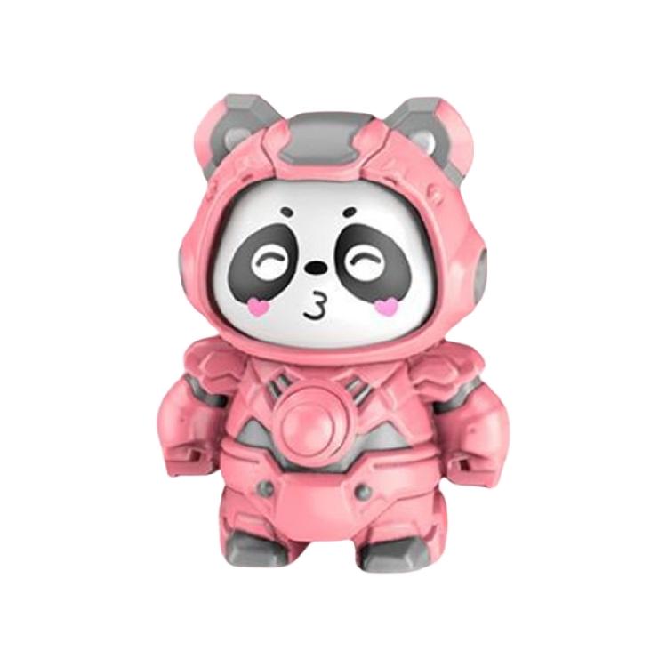 

Charming Panda Keychain With Face Changing Designs Elegant Keyrings Pendnat Accessory Great Gift For All Ages рожевий