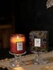 Luxury Embossed Glass Scented Candle Set for Home & Bedroom - Medium Size, Smokeless Soy Wax