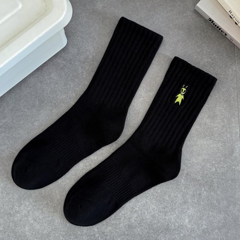 Cityboy Space Planet Mid-Calf Socks for Men & Women - Trendy West Coast Skateboarding Street Style