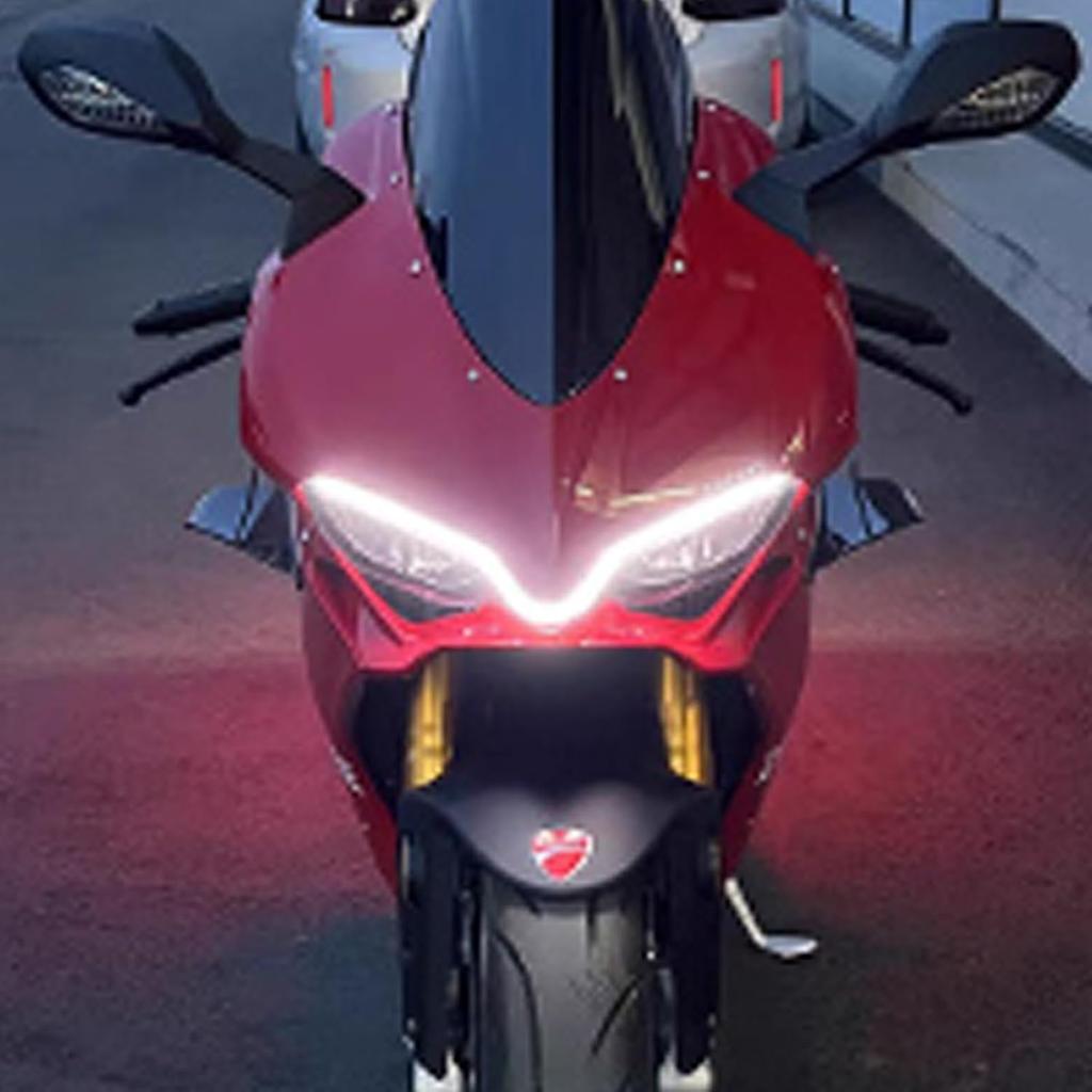 Universal Winglet Carbon ABS Fiber Fairing Wing Aerodynamic Winglet Dynamic Spoiler Wings for All Most Motorcycle