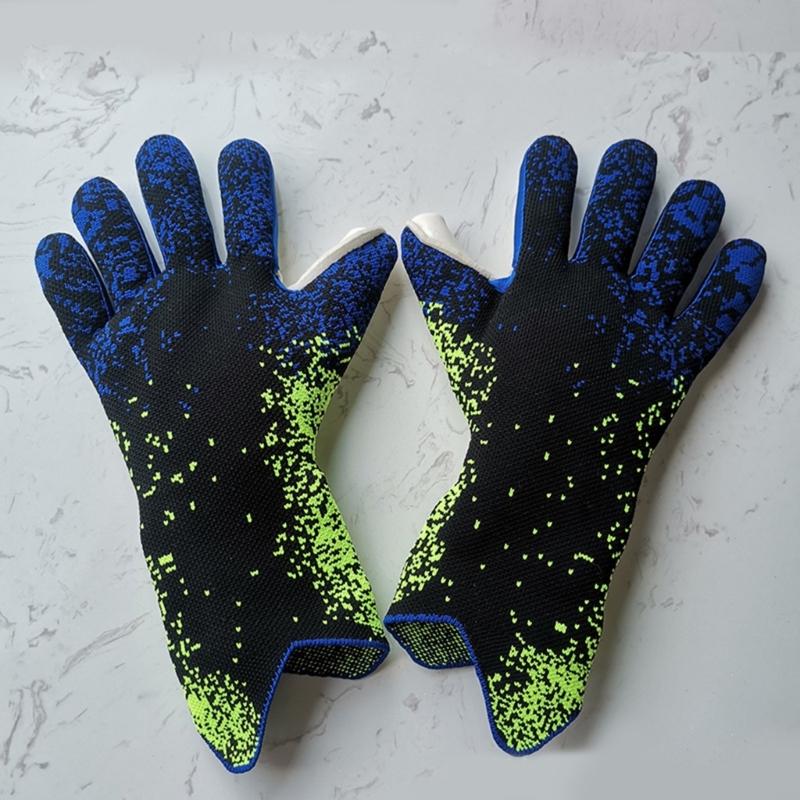 Goalkeeper Gloves, Football Glove Goalkeeper Gloves with Fingersave Goalie Gloves Breathable Football Goalkeeping Gloves
