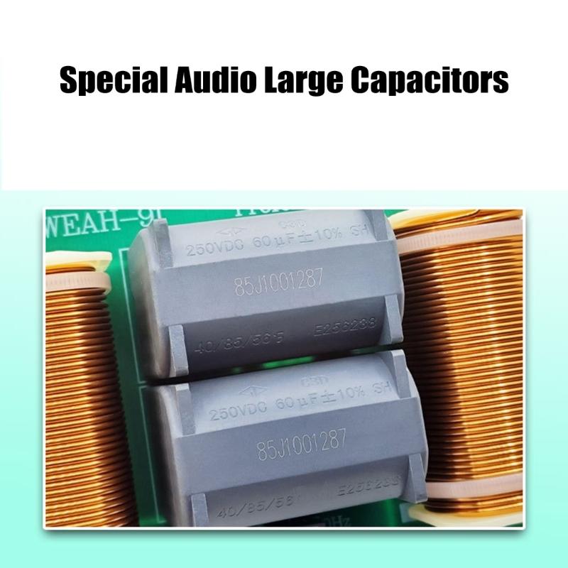 Subwoofer Crossover Filter 2500W Subwoofer Frequency Divider 200Hz/180Hz for Stage and Home Sound DIY Project