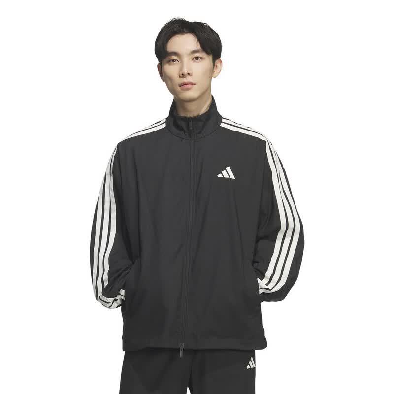 Adidas Men s KR2548 Stand-Collar Sport Jacket A/M