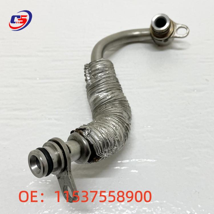 Compatible Hoses and Pipes for BMW E90 Turbocharger, Oil, and Coolant Systems (11537558900)
