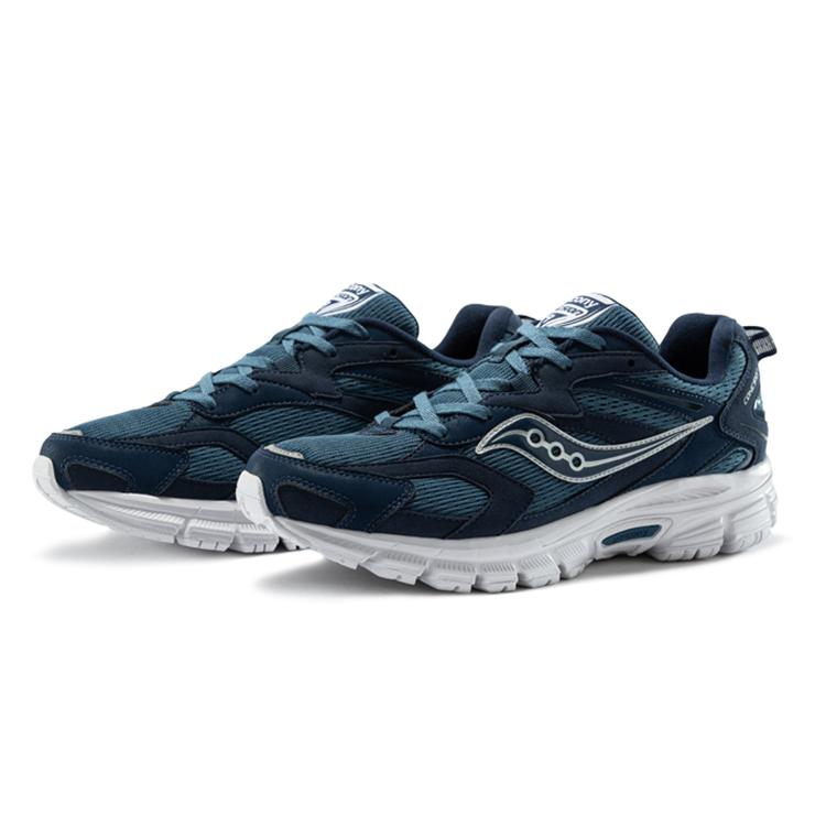 SAUCONY Cohesion 9 Retro Sports Low Top Running Shoes Men's Blue White S28167-3(M)