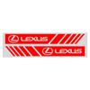 Interior Stickers 2PCS Car Rear View Mirror Side Stripe Badge 3D Sticker Car Styling For Lexus CT200H ES250 ES300H IS250 IS200 GRJ6 