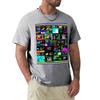 Zx Spectrum Tshirt Game Loading Screens Part I Tshirt Cute Clothes Blouse Oversizeds Hippie Clothes Unisexs Funny T Shirts