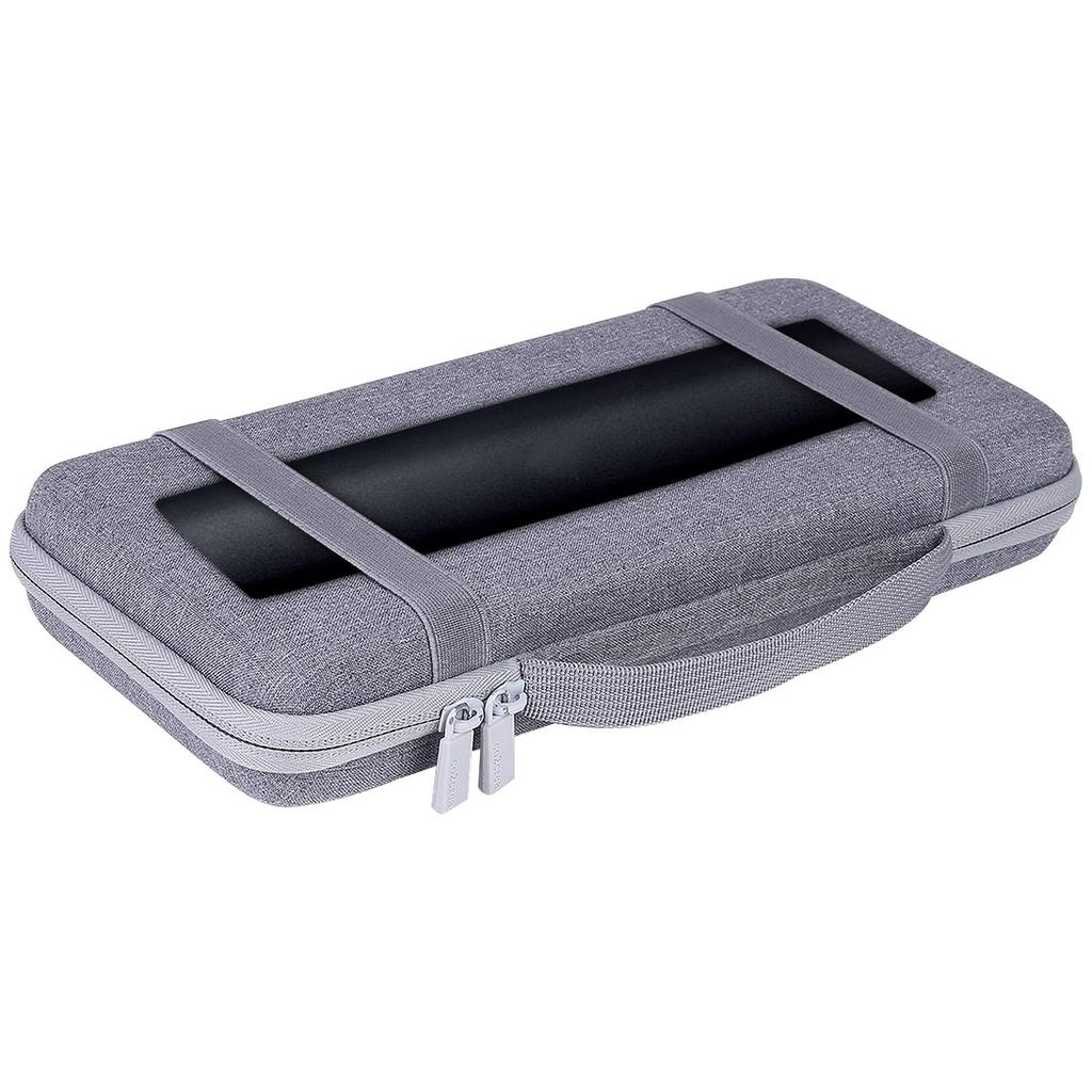 co2CREA Storage Case Compatible with Huntsman V3 Pro Mini/Huntsman Mini JP Gaming Keyboard (Tenkeyless) (Gray) (Case Only)