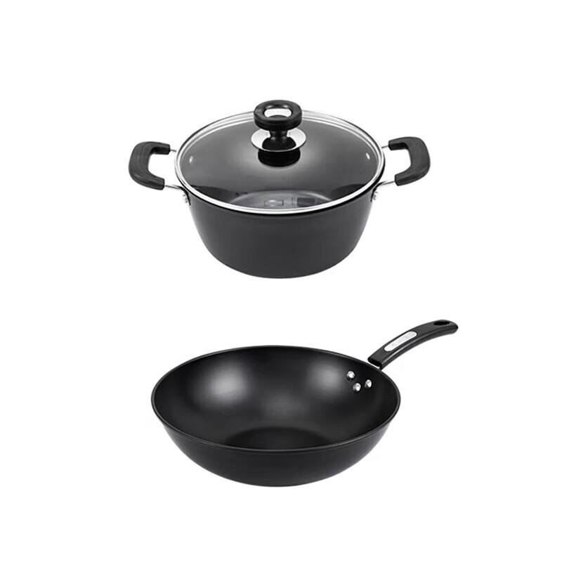Zhang Xiaoquan Fine Iron Wok & Soup Pot Set